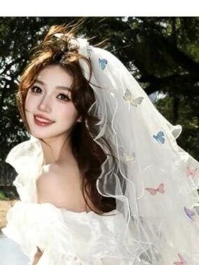 Bridal Veil Wedding 4 Tier